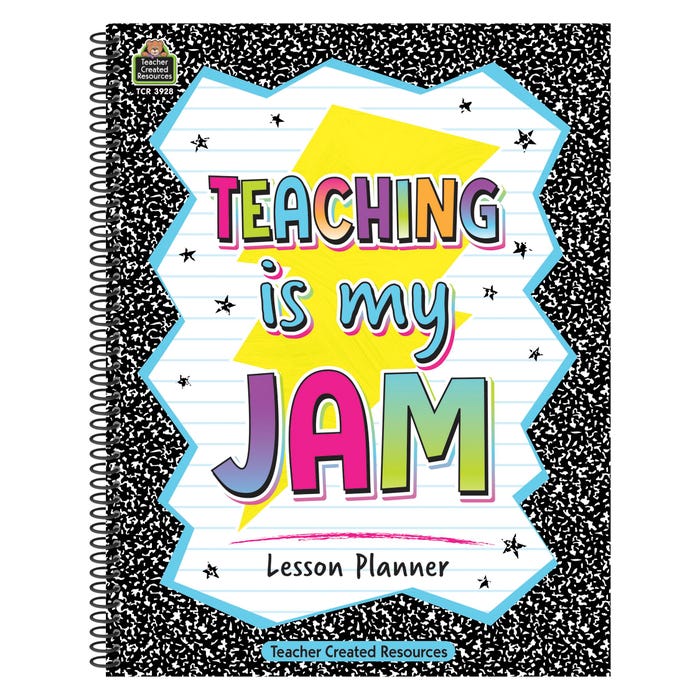 Teacher Created Resources Brights 4Ever Lesson Planner