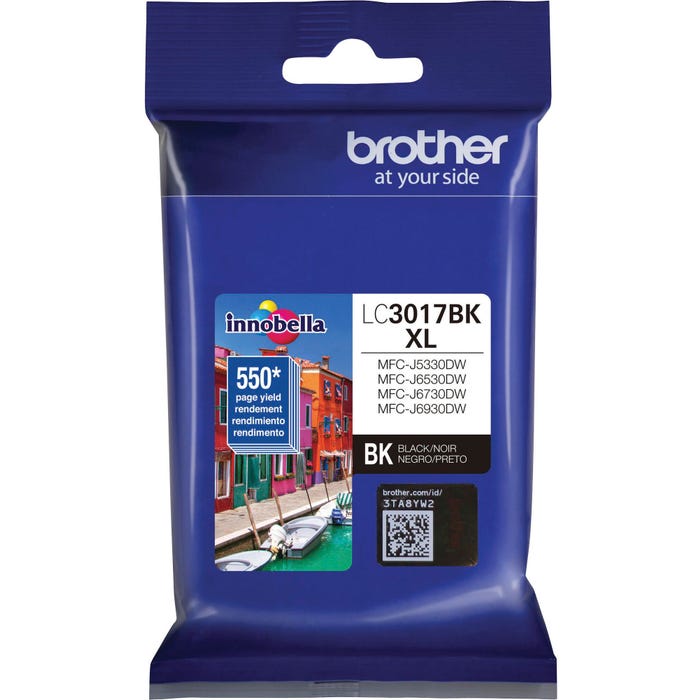 Brother LC3017BK Ink Toner Cartridge, Black