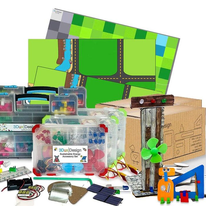 3DuxDesign Ultimate Classroom Makerspace and STEM Bundle, All Grades