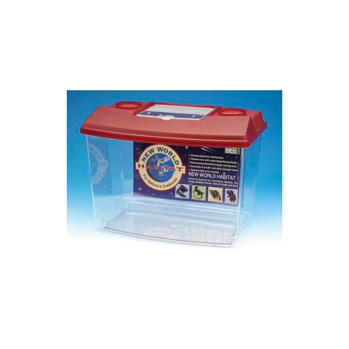 Penn-Plax New World Habitat Tank, Large, 3.8 gal