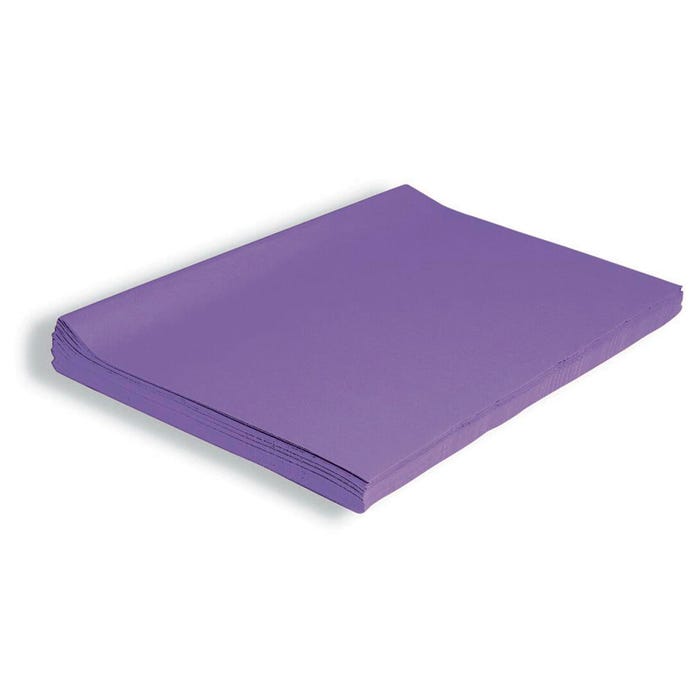 Spectra Deluxe Bleeding Tissue Paper, 20 x 30 Inches, Purple, 24 Sheets