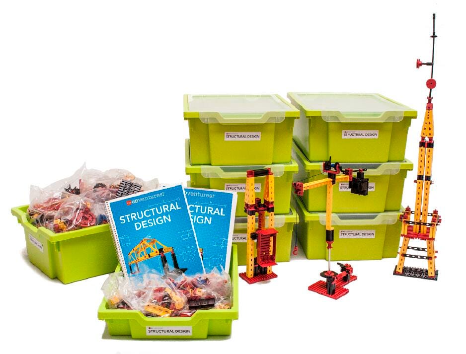 PCS Edventures BrickLab Structural Design Enrichment Program 1558486