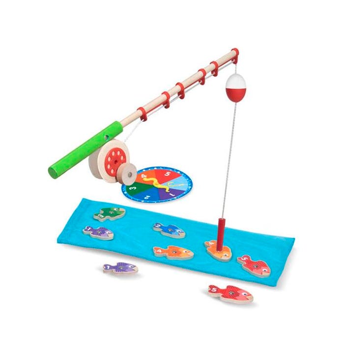 Melissa & Doug Catch and Count Fishing Games, 12 Pieces
