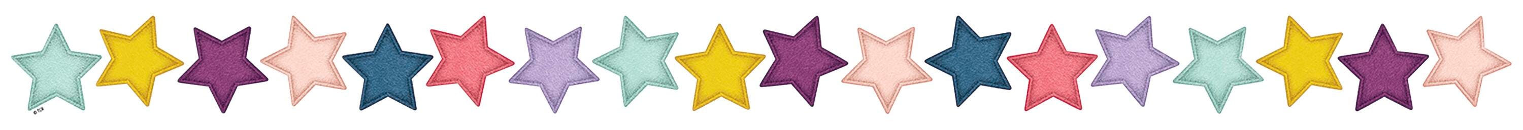 Teacher Created Resources Happy Day Stars Border, Item Number 2090579