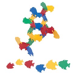 Image for Childcraft Manipulative Fish Connectors, Assorted Sizes, Set of 420 from School Specialty