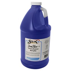 Sax Heavy Body Acrylic Paint, 1/2 Gallon, Ultramarine Blue 1572440