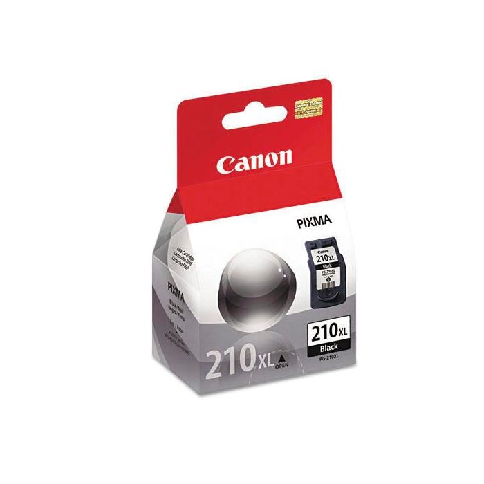 Canon Ink Toner Cartridge, PG210XL, Black