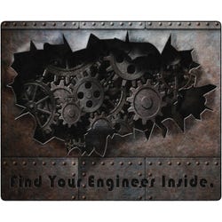 Flagship Carpets Find Your Inner Engineer Carpet, Rectangle 4002402