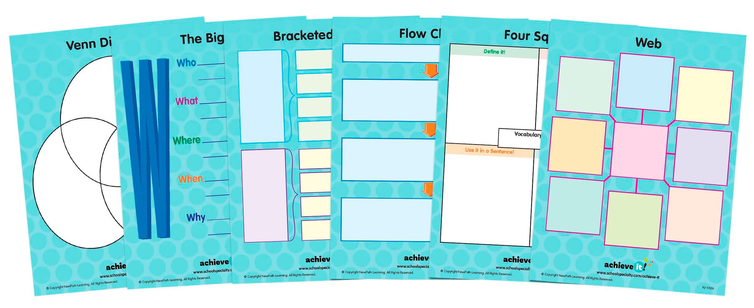 Achieve It! ELA Graphic Organizer Set 2129858
