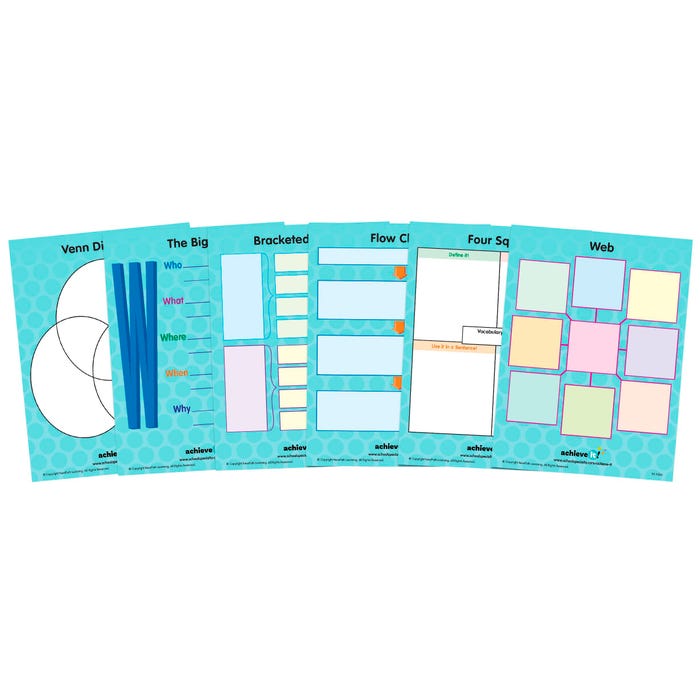 Achieve It! ELA Graphic Organizer Set