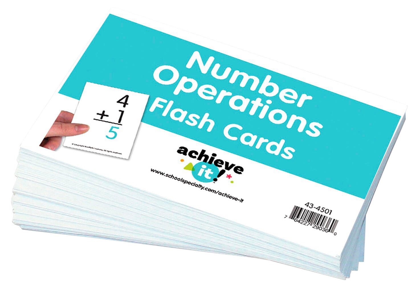 Achieve It! Addition And Subtraction Flash Cards 2129855