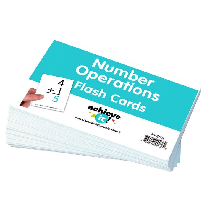 Achieve It! Addition And Subtraction Flash Cards
