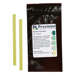Frey Scientific Glucose Test Paper, 40 Strips per Bag, Item Number 569861