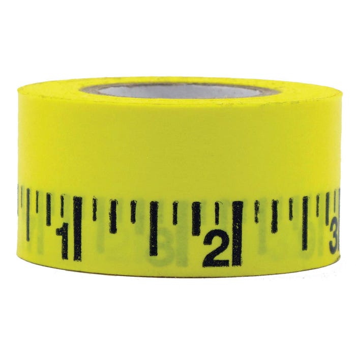 Mavalus Removable Ruler Poster Tape, 1 x 324 Inches