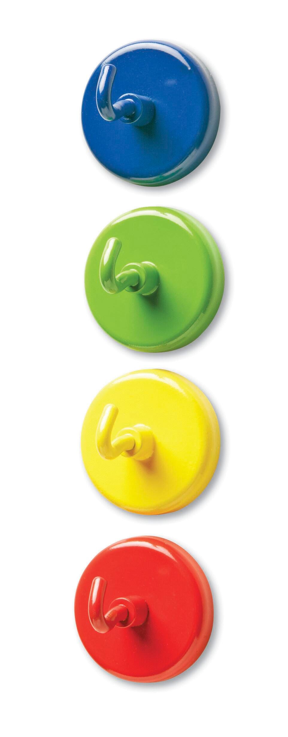 Learning Resources Super Strong Magnetic Hooks, 1-1/2 Inches, Set of 4 1426436