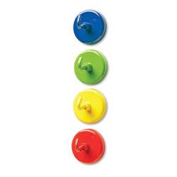 Learning Resources Super Strong Magnetic Hooks, 1-1/2 Inches, Set of 4 1426436