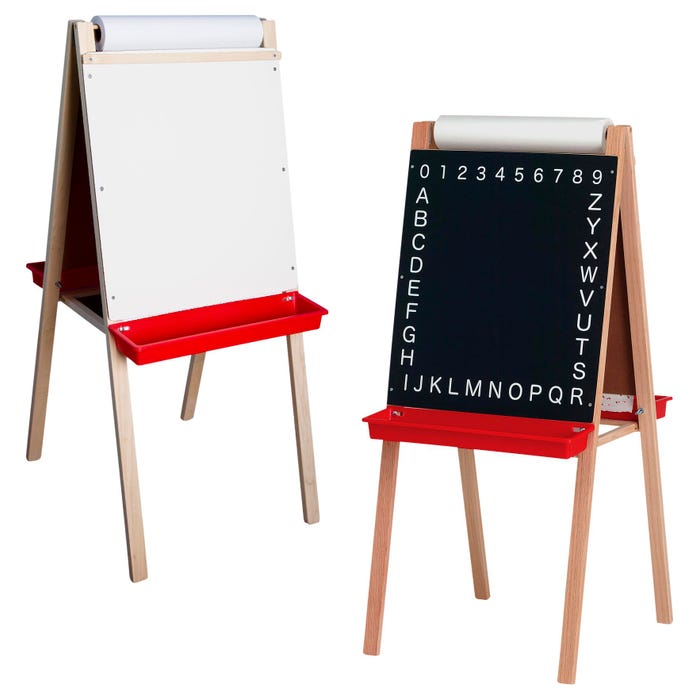 Crestline Child's Paper Roll Easel, Includes Paper Roll, 19 x 19 x 44 Inches