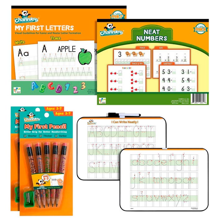 Channie's My Pre-K Alphabet & Number Starter Kit