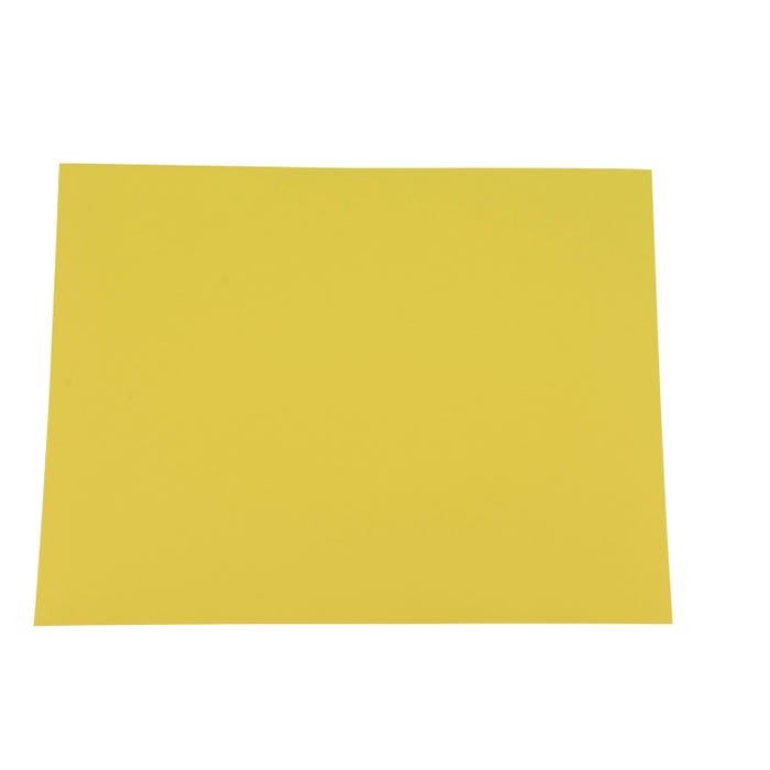 Sax Colored Art Paper, 12 x 18 Inches, Yellow, 50 Sheets