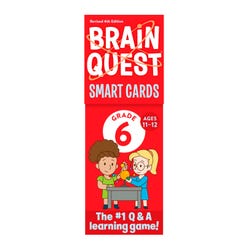Brain Quest Smart Cards Revised 5th Edition, Grade 6 2126108