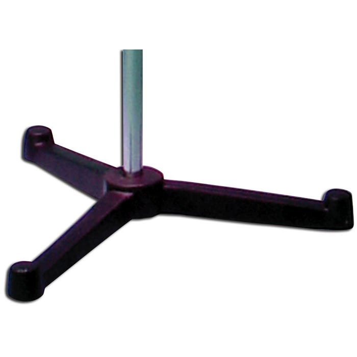 United Scientific Triangular Support Stand. 4 in Legs, 20 x 3/8 in Rod