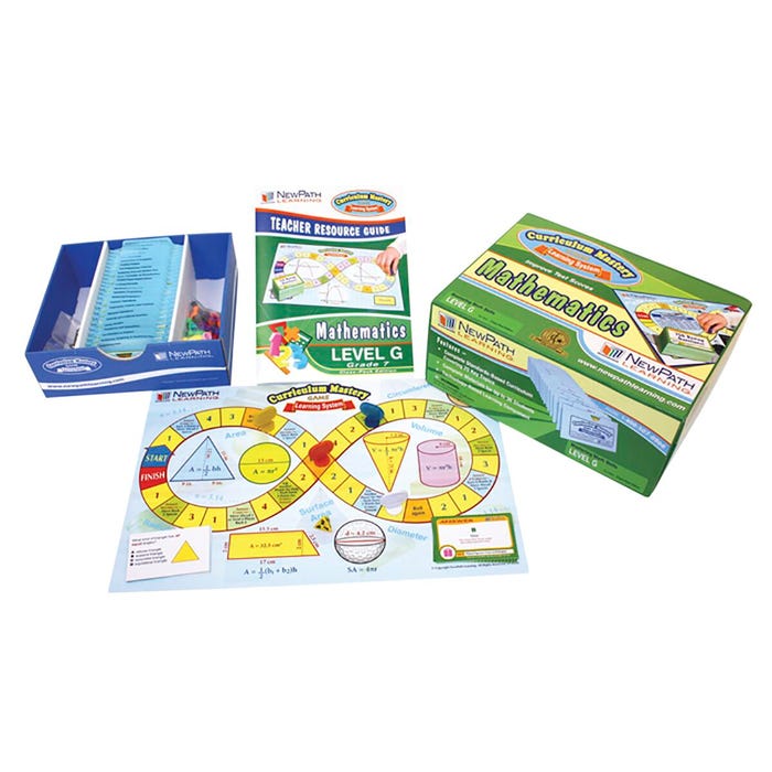 NewPath Learning Math Curriculum Mastery Games Class Pack Edition, Grade 7
