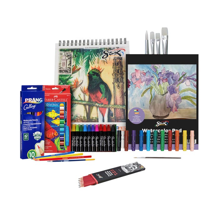 Wet Media Drawing Art Bundle