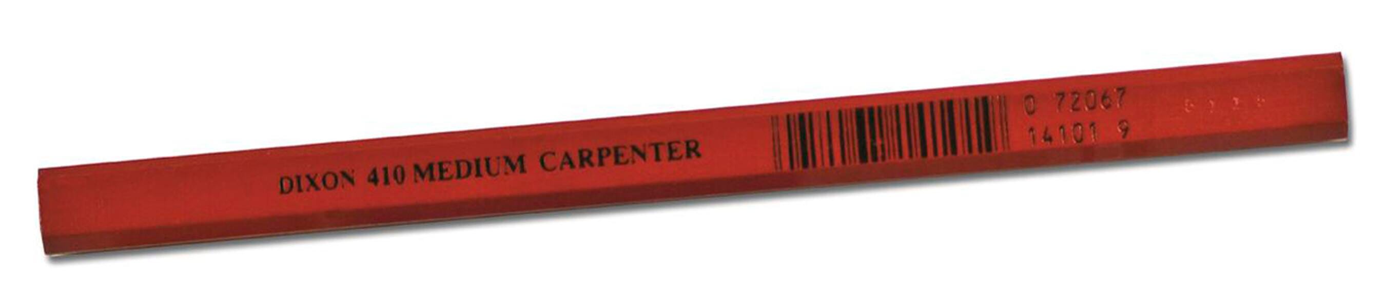 Image for Dixon Carpenter Pencils, Economy Medium, Pack of 12 from School Specialty