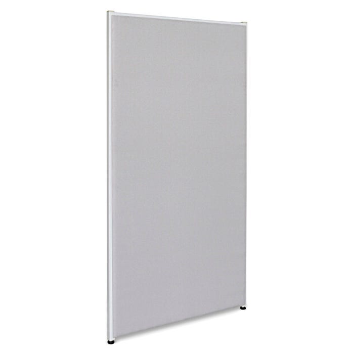 Lorell Gray Fabric Panels, 30-1/2 x 59-1/4 Inches, Gray