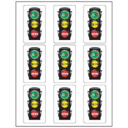 Go Slow Whoa Stickers, Set of 250 2120232