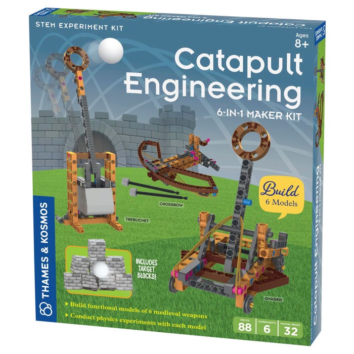 Thames & Kosmos Catapult Engineering: 6-in-1 Maker Kit