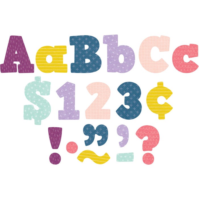 Teacher Created Resources Oh Happy Day Block Letters