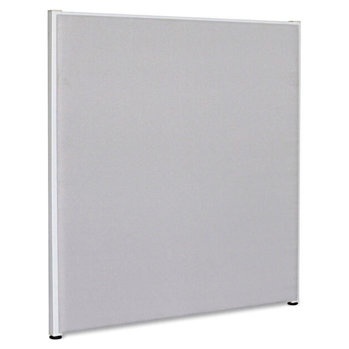Lorell Gray Fabric Panels, 48-3/4 x 59-1/4 Inches, Gray