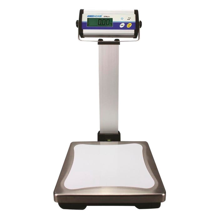 Adam Equipment CPWplus 200P Bench and Floor Pillar Scale, 440 Pound Capacity, 0.1 Pound Readability