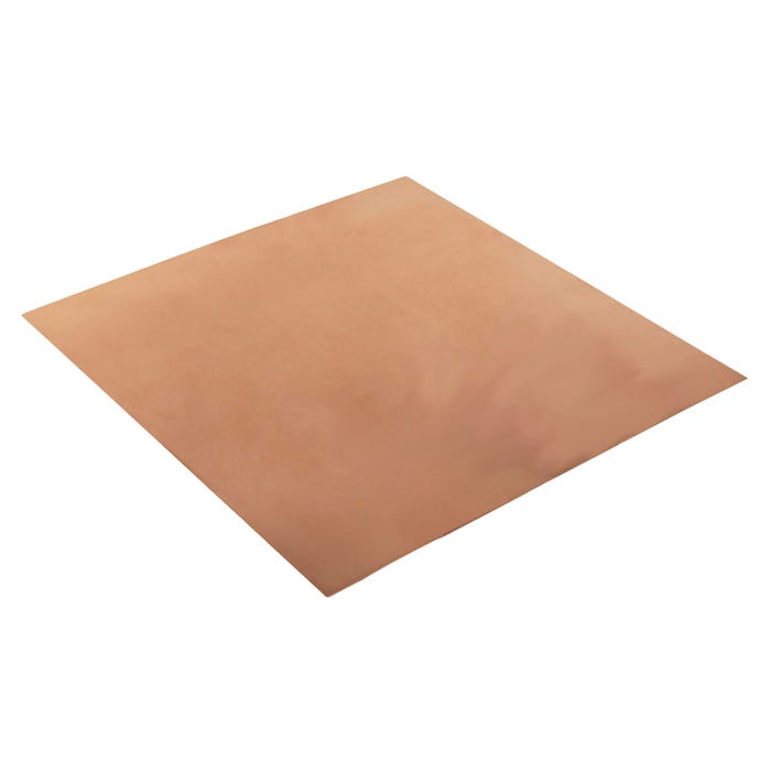 Arcor Metal Craft Sheet, 12 x 12 Inches, Copper, 18 Gauge