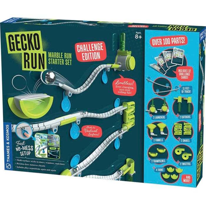 Thames & Kosmos Gecko Run: Marble Run, Challenge Edition