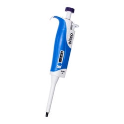 Eisco Labs Variable Volume Micropipette, 50-200 uL, 1 Increments, Item Number 2102723