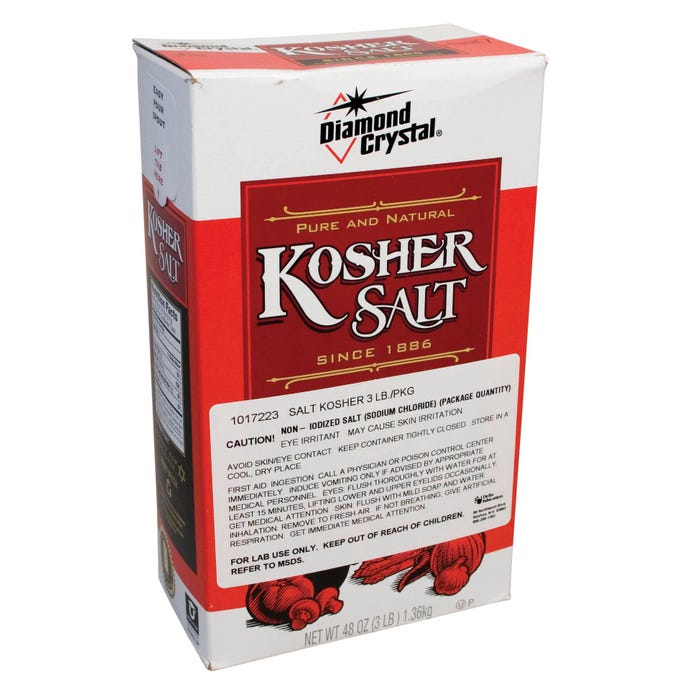 Delta Education Salt Kosher 3 Pounds