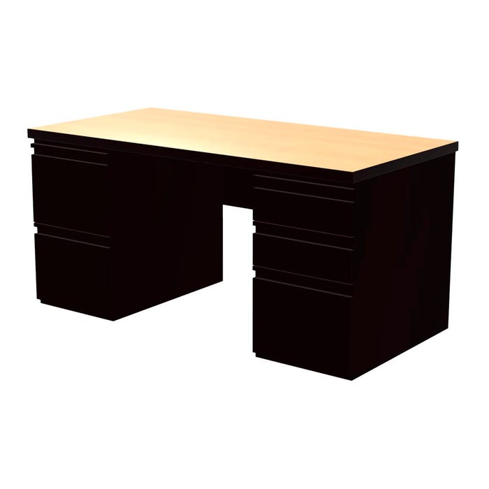 Classroom Select Teacher Desk, Double Pedestal