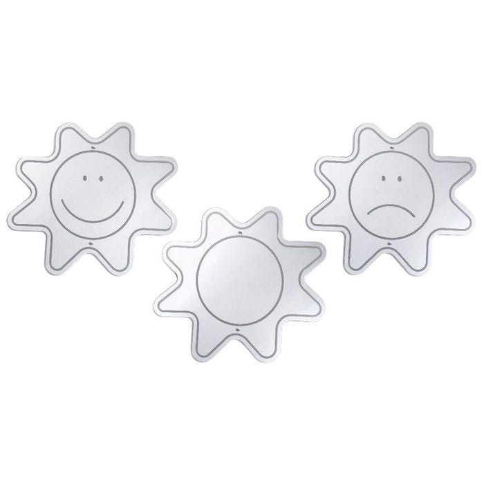 Whitney Brothers Mood Mirrors, Pack of 3