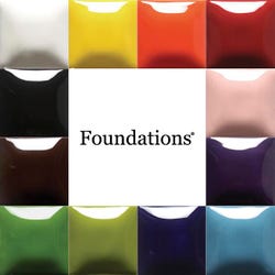 Mayco Foundations Glaze Set, Pint, Assorted Colors, Set of 12 Item Number 1430160