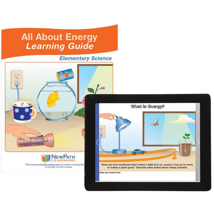 NewPath Learning All About Energy Student Learning Guide with Online Lesson
