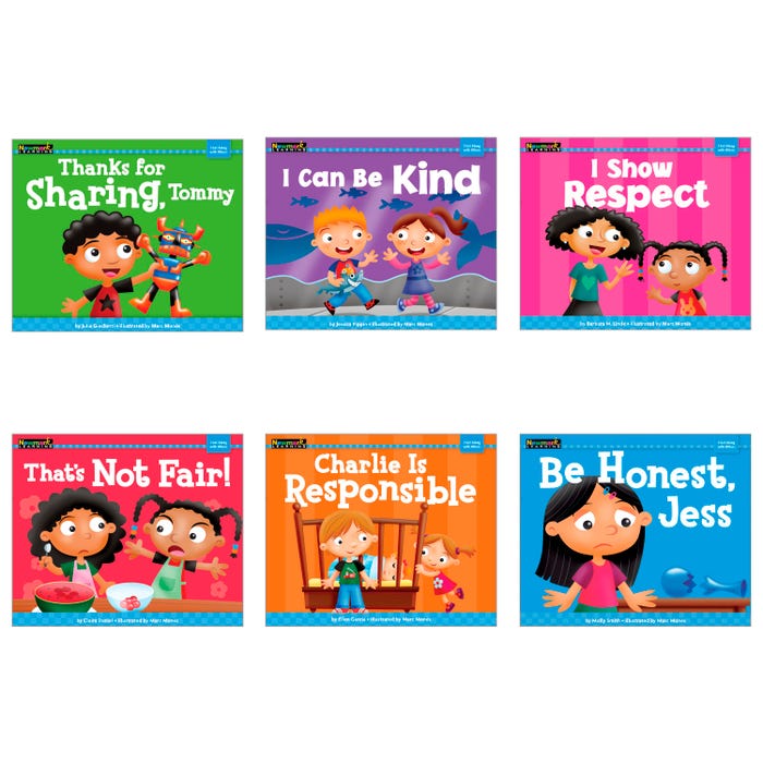 NewMark Learning MySELF I Get Along With Others, English, Set of 6