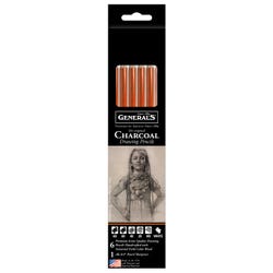 Generals Original Charcoal Drawing Pencils, Set of 8, Item 408354