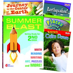 Teacher Created Materials Learn-at-Home Summer Reading Bundle, Grade 2, Set of 5