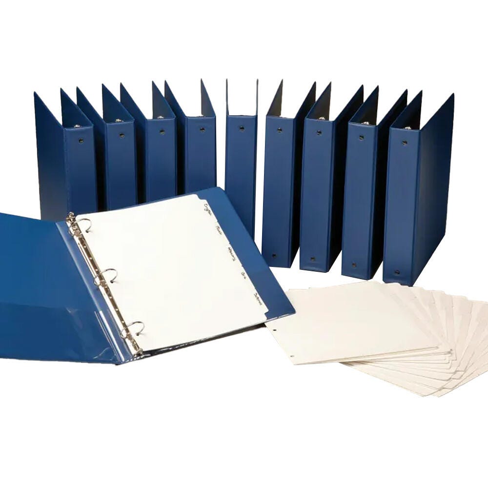 Tab Dividers, Item Number 082112