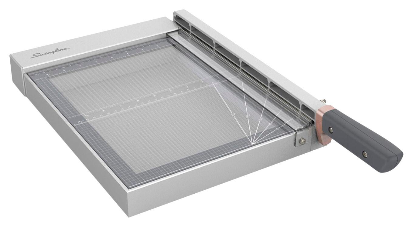 Swingling Guillotine Paper Trimmer, 12 Inches, 25 Sheet Capacity, Item Number 2048286