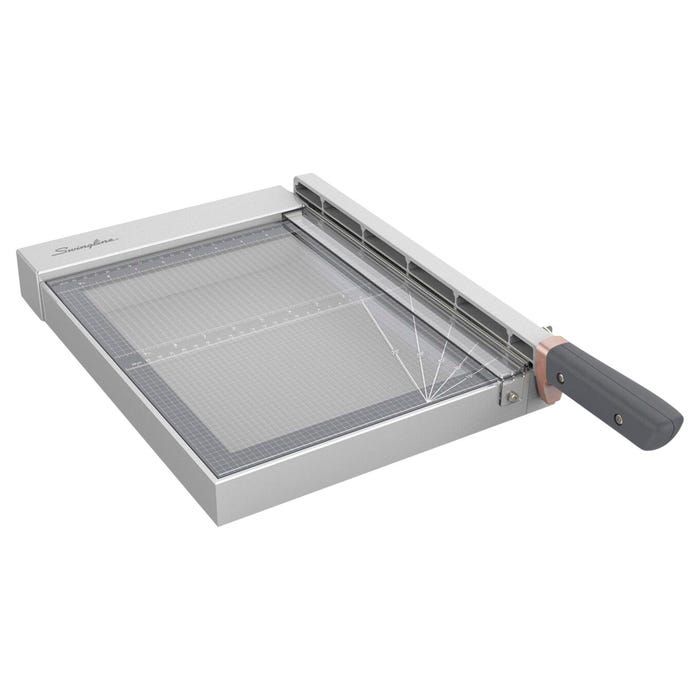 Swingling Guillotine Paper Trimmer, 12 Inches, 25 Sheet Capacity