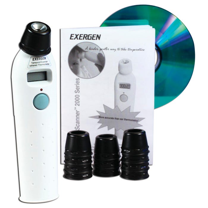 EXERGEN Temporal Scanner Thermometer