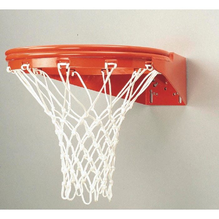 Bison Ultimate Lifetime Front Mount Universal Fit Basketball Goal with Mounting Hardware and Nets
